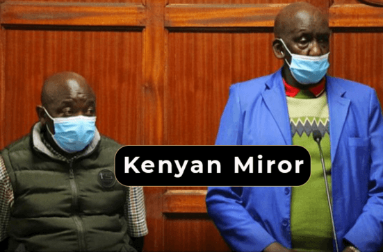 Peter David Leparakwo and Fredrick Kimemia Kimani