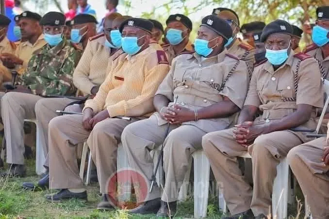 Assistant Chief Ibrahim Gabow, and Senior Chief Abdi Suraw