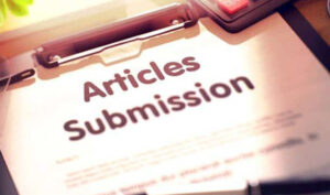 Submit your article