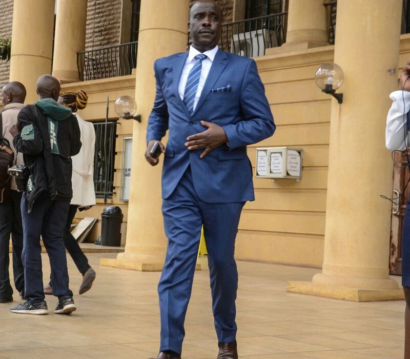 Lawyer Danstan Omari