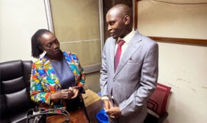 Felix Wambua and Martha Karua