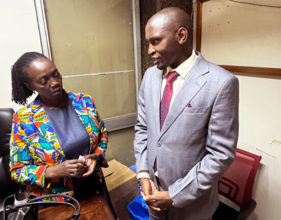 Felix Wambua and Martha Karua