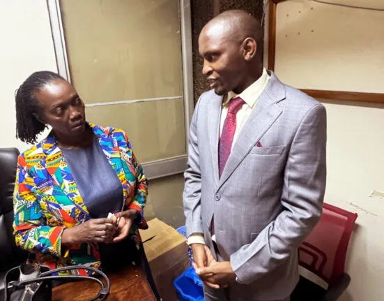 Felix Wambua and Martha Karua