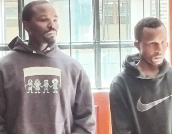 Elijah Ndungu Gachanja and Kevin Omato Manwa