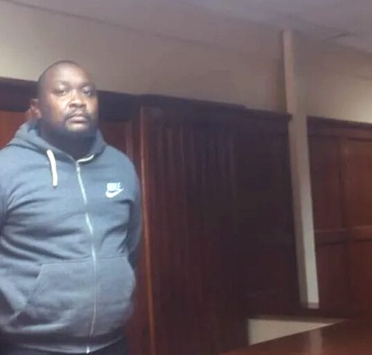 Aspirant Boris Owie Agonga in Court