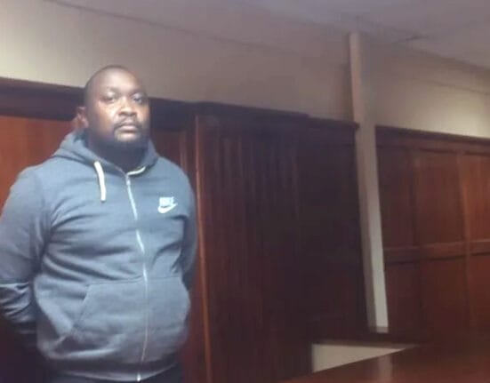 Aspirant Boris Owie Agonga in Court