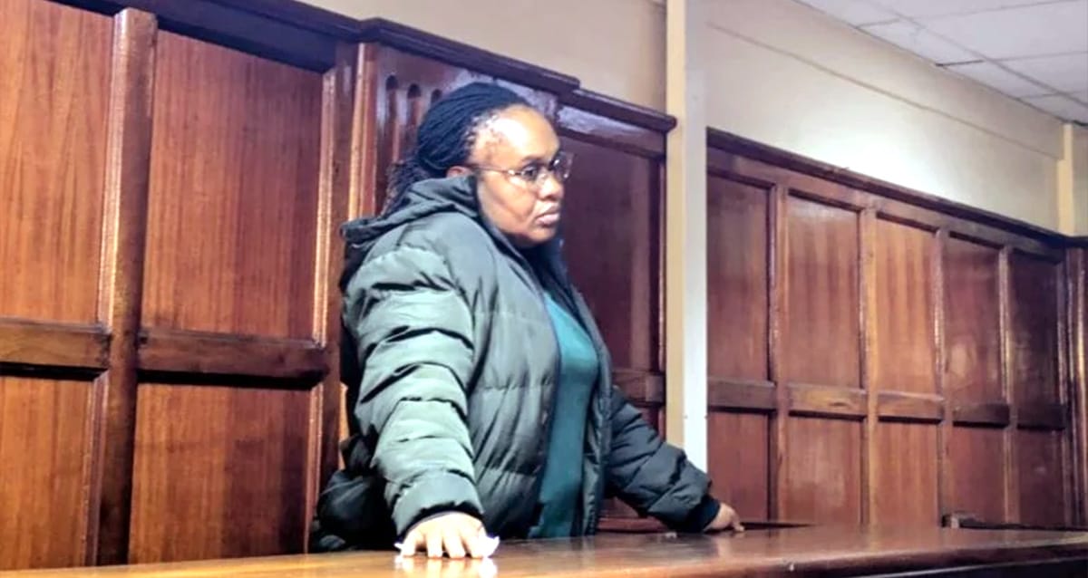 Esther Waiyura Kibutu in Court