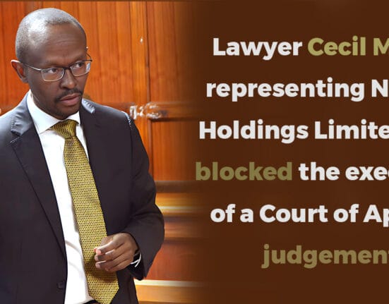 Lawyer Cecil Miller, representing Nyanja Holdings Limited