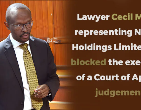 Lawyer Cecil Miller, representing Nyanja Holdings Limited