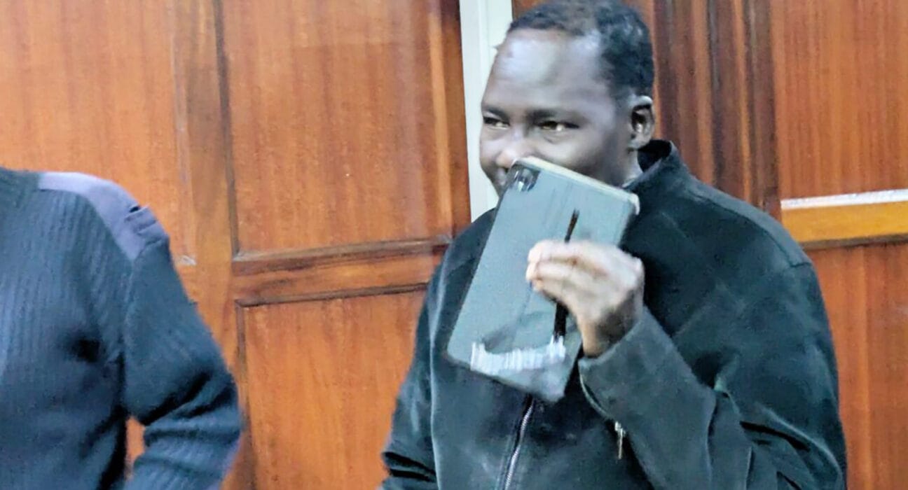 South Sudanese national John Tong Buol Majuach appeared in a Nairobi court